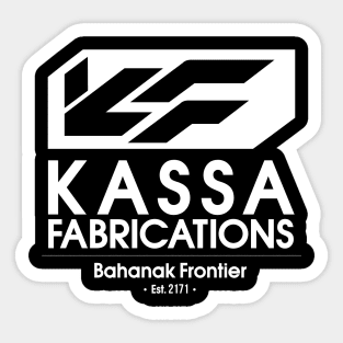 Mass Effect: Kassa Fabrications Sticker